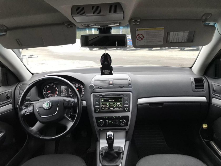 Skoda Octavia a5 2013 салон