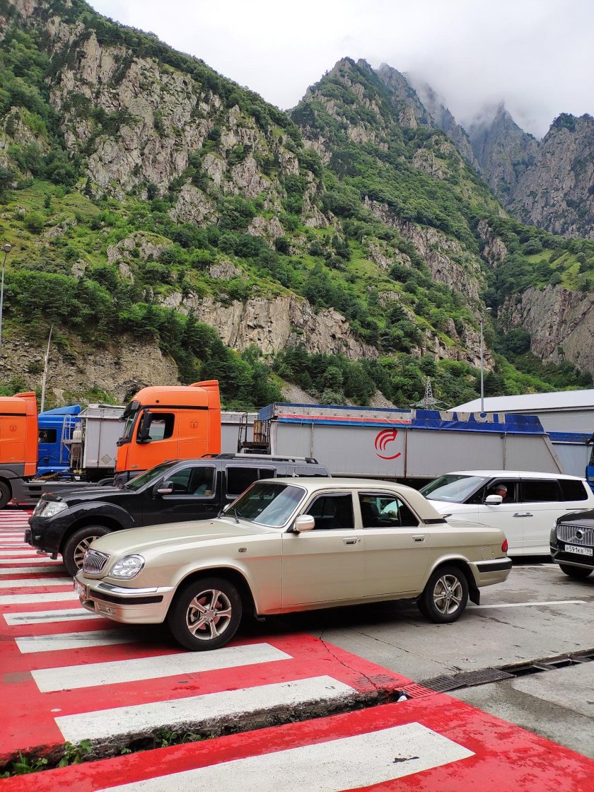 Дорога верхний Ларс Тбилиси