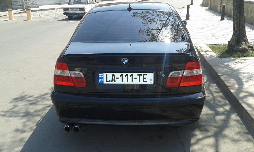 Автомобильные номера Грузии