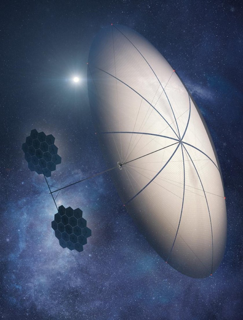 Солнечный Парус в космосе