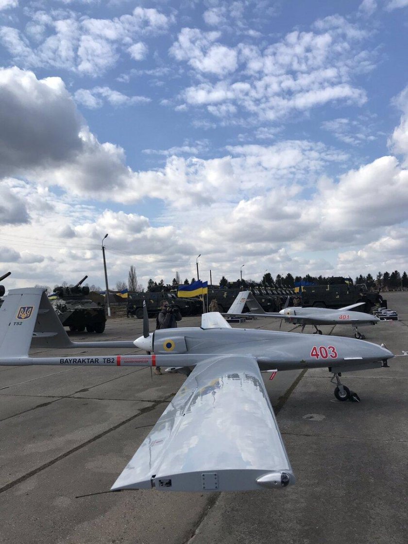 Турецкий беспилотник Bayraktar tb2