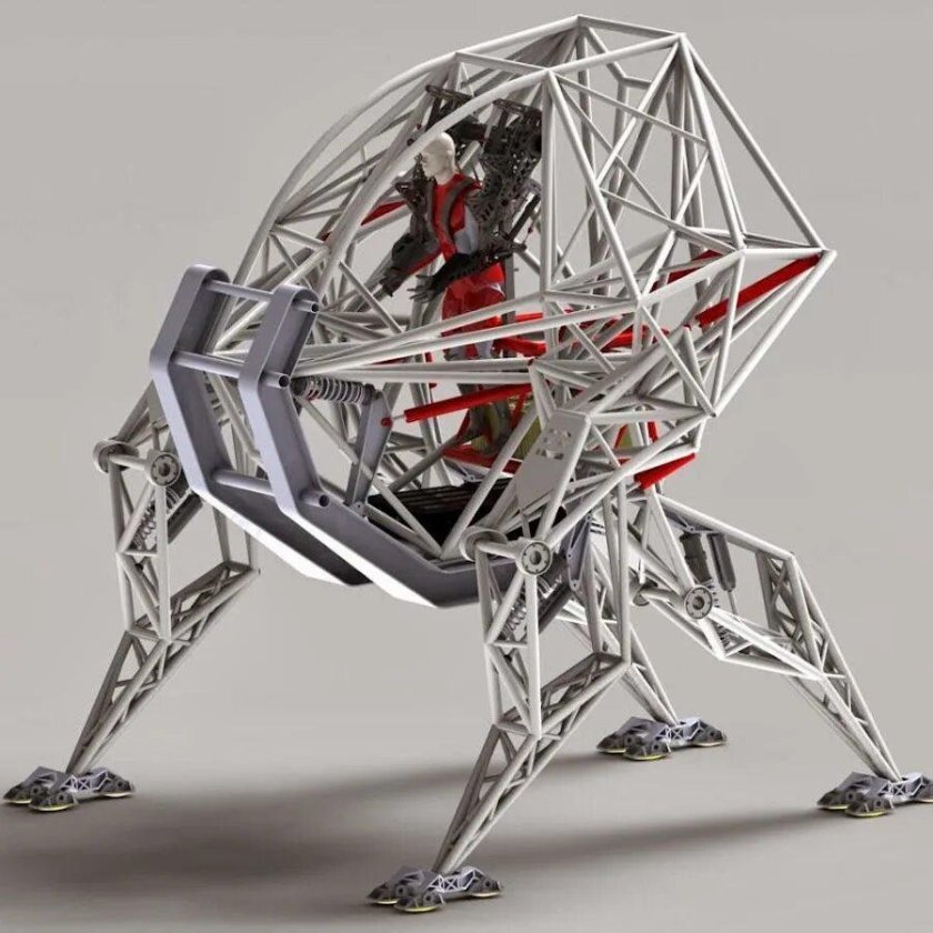 Джонатан Типпет экзоскелет