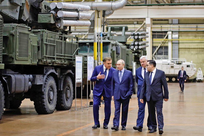 Путин в Туле в КБП 2022