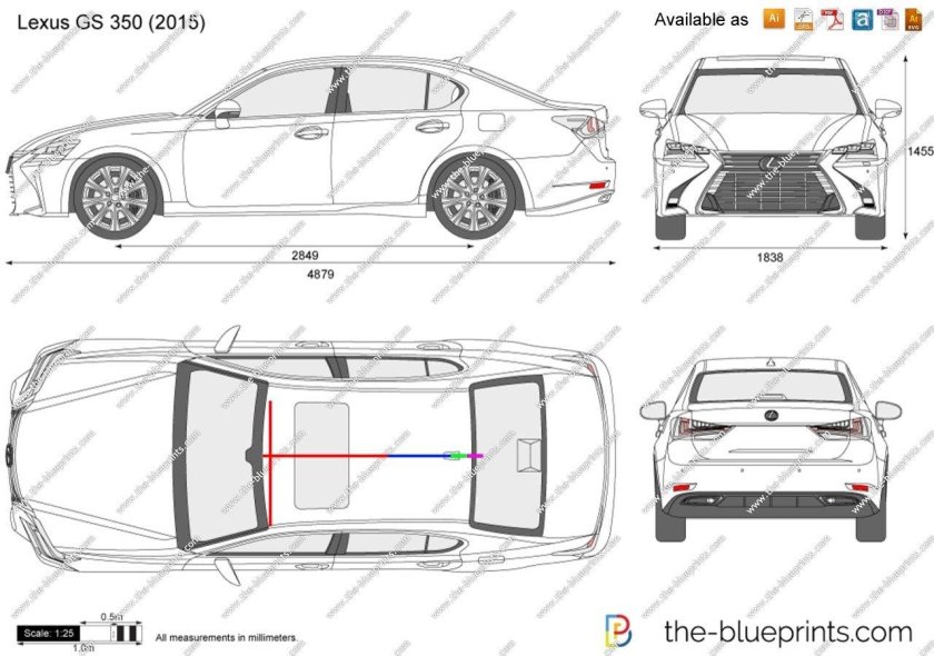 Lexus is 250 Blueprint