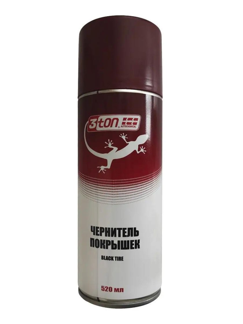 3 Ton ТС-534 чернитель покрышек Black Tire 520мл