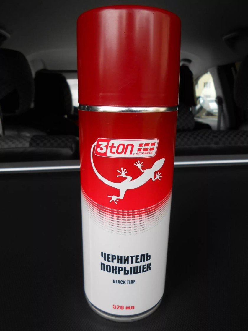 Чернитель шин 3ton