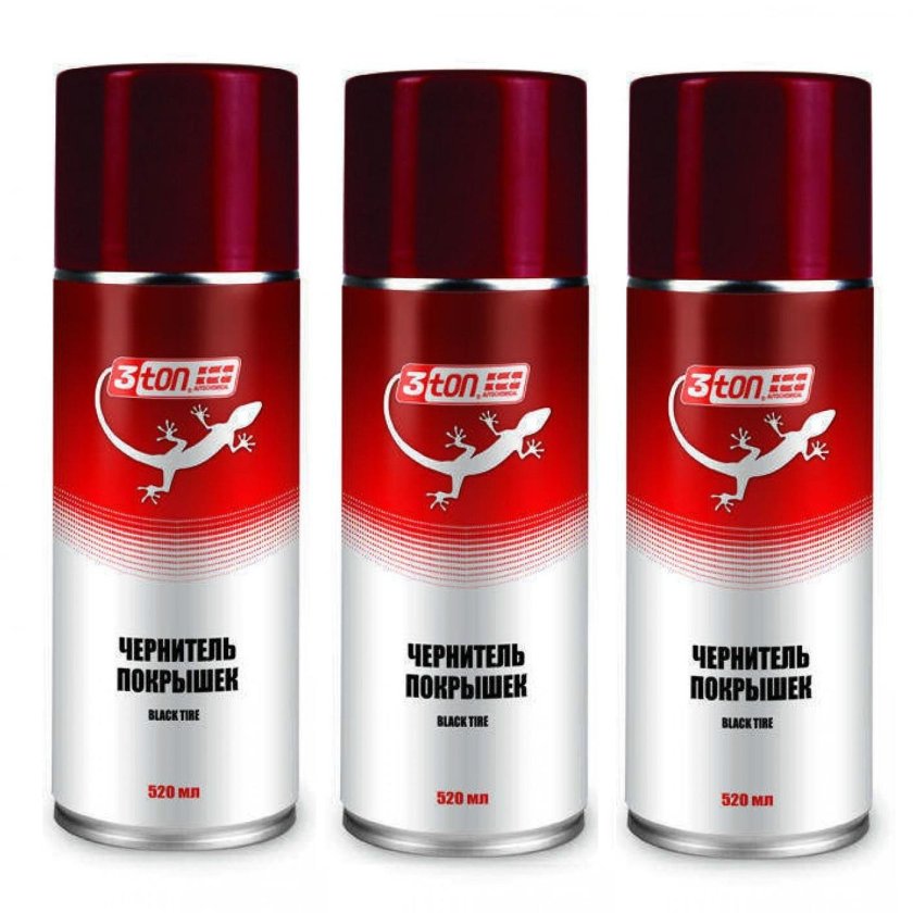 Чернитель шин 3ton