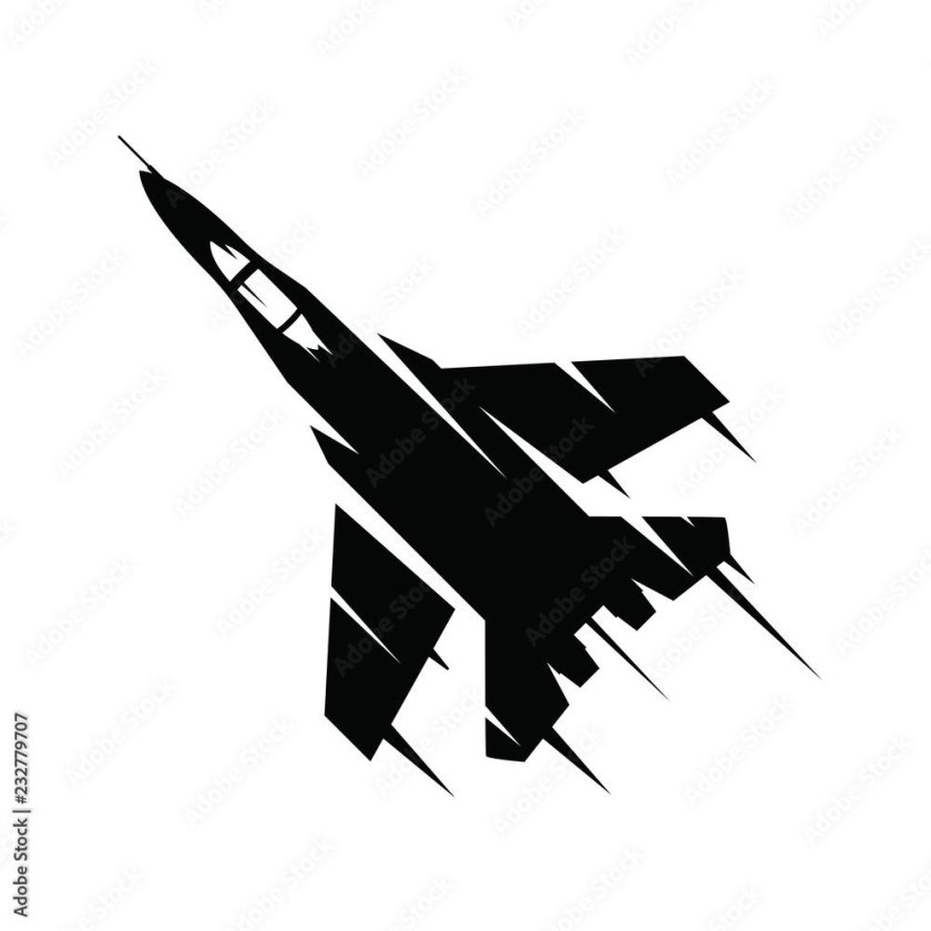 Самолет миг 29 вектор