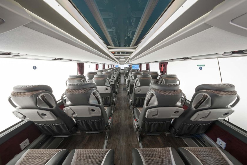 Setra s 531 DT внутри