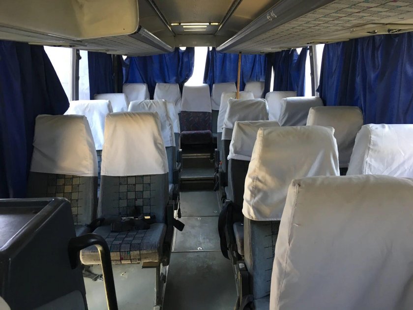 Setra 315 салон