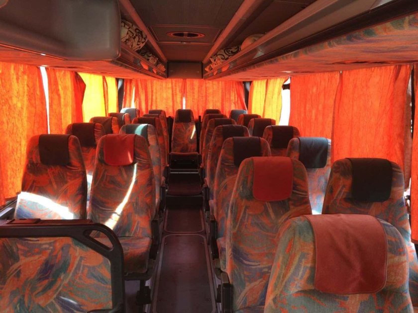 Setra 315 салон