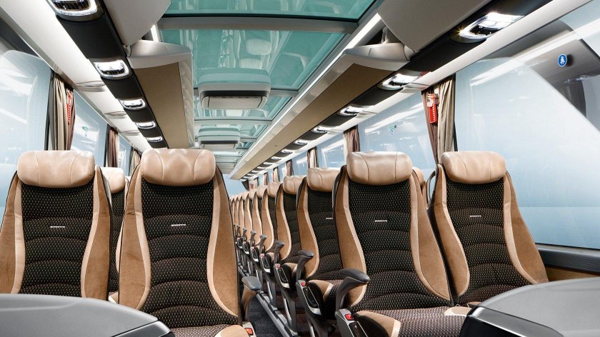 Setra 317 HDH салон