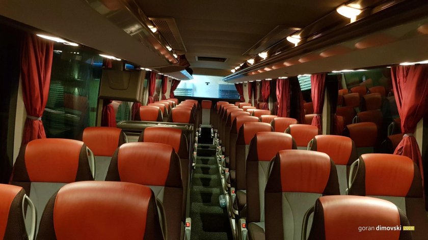 Setra s431 DT салон