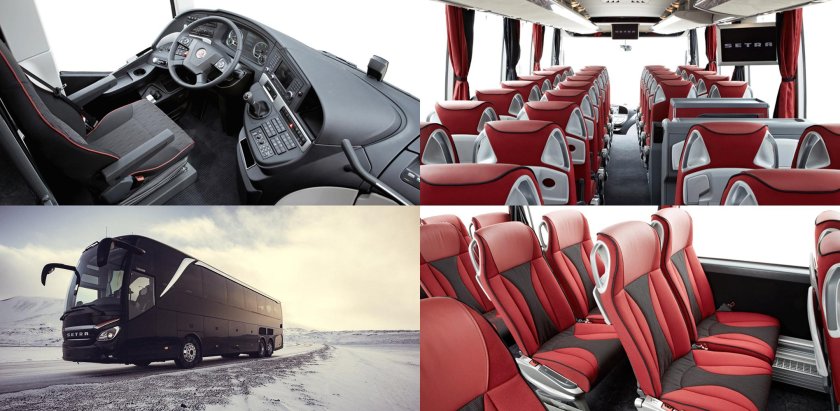 Setra s416hdh салон