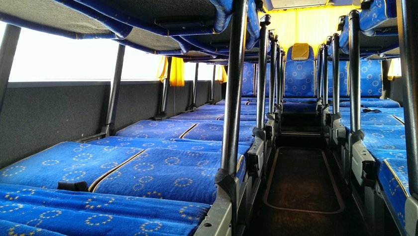 Setra s315 салон