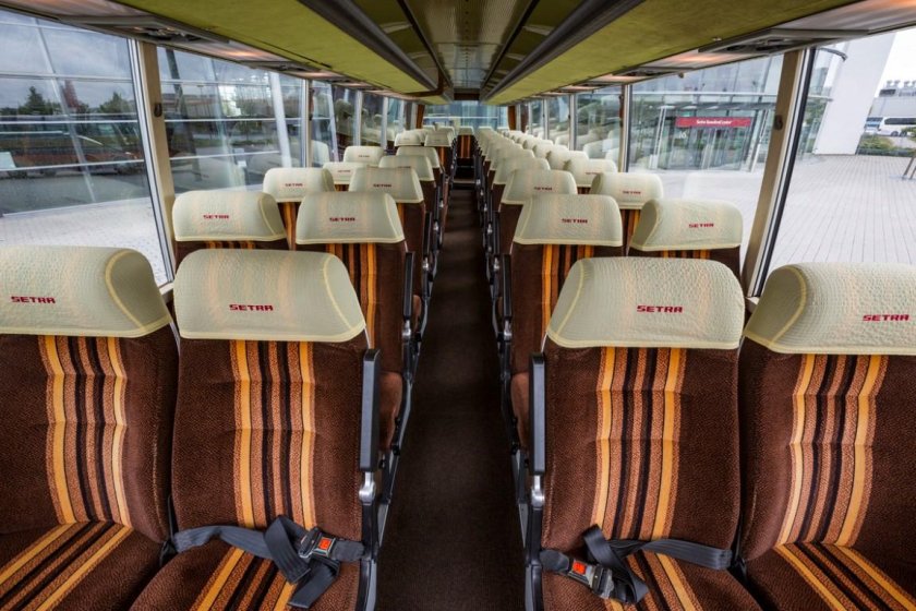 Setra s215ul салон