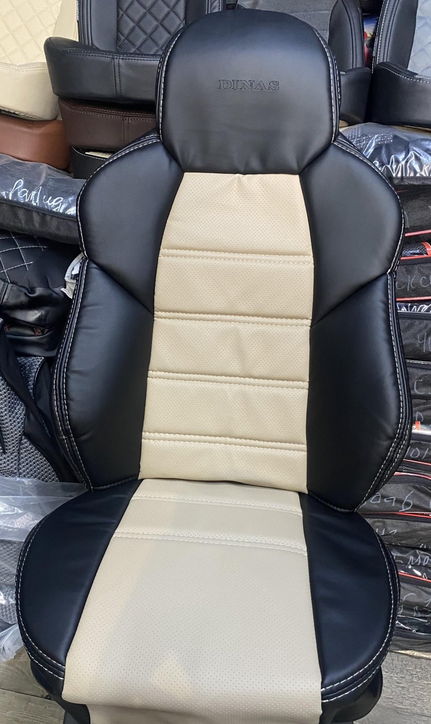 Авточехлы рекаро экокожа ромб