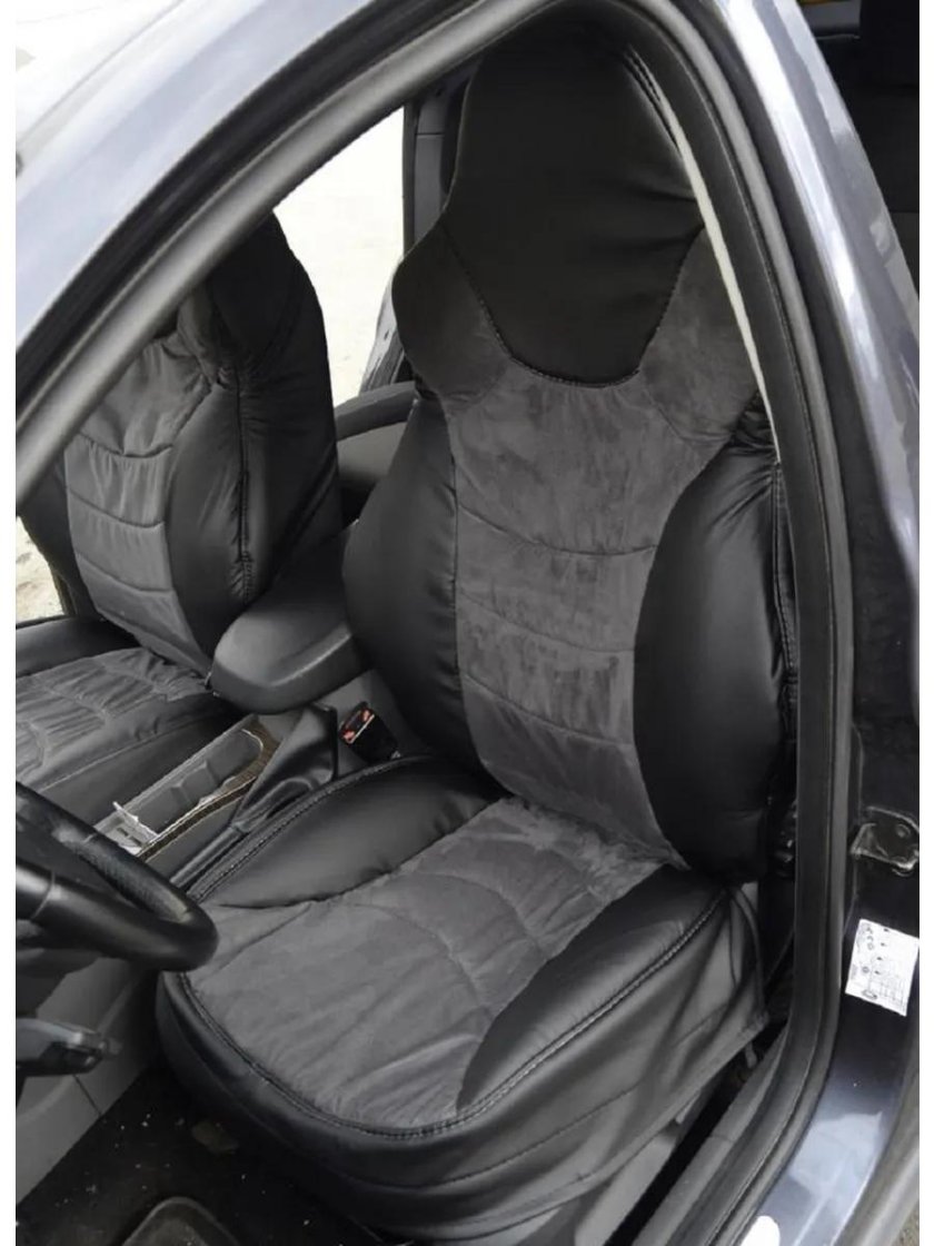 Чехлы рекаро алькантара