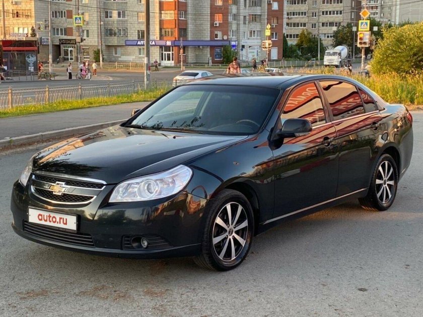 Шевроле Эпика 2011 черная