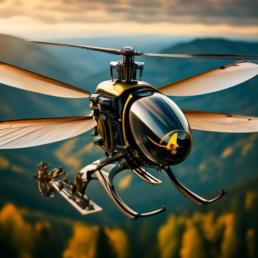 А муха тоже вертолёт