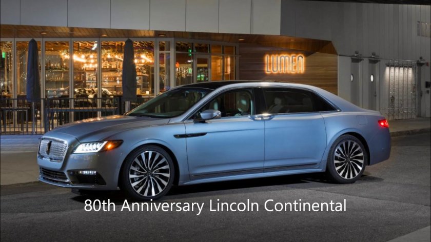 Lincoln continental 2016 2020