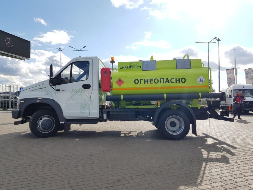 Газ c41r13 атз (автотопливозаправщик)