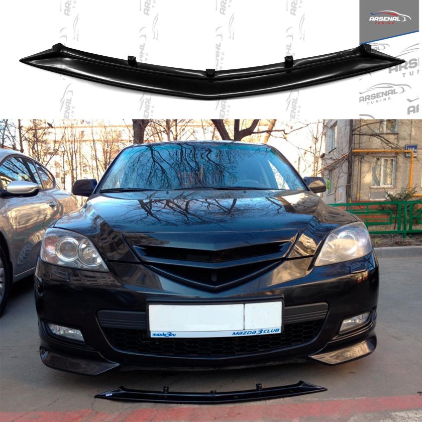 Mazda 3 BK передний бампер спорт