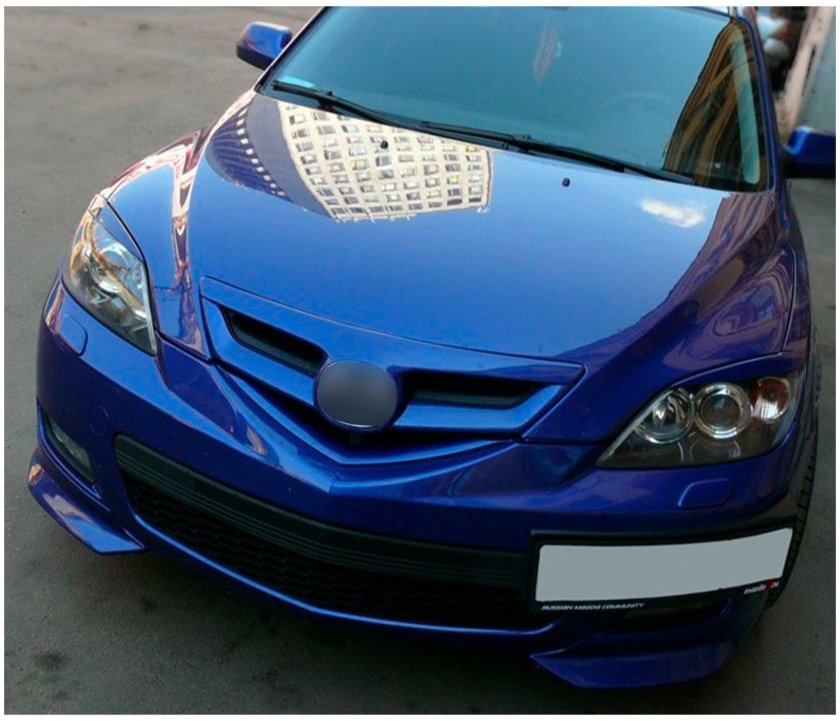 Бампер Мазда 3 БК хэтчбек