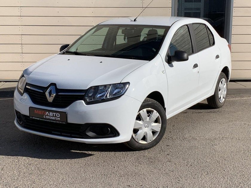 Рено Логан 2 белый