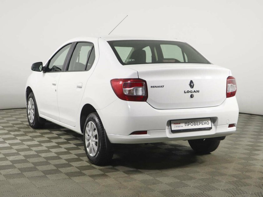 Рено Логан 2 Рестайлинг белый
