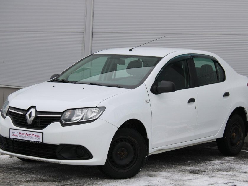 Рено Логан 2 белый