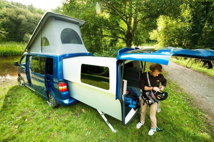 VW t5 Doubleback Camper