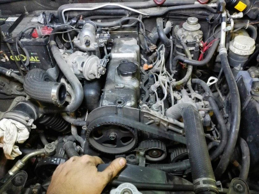 Двигатель Митсубиси Паджеро 2.5 дизель 4д56