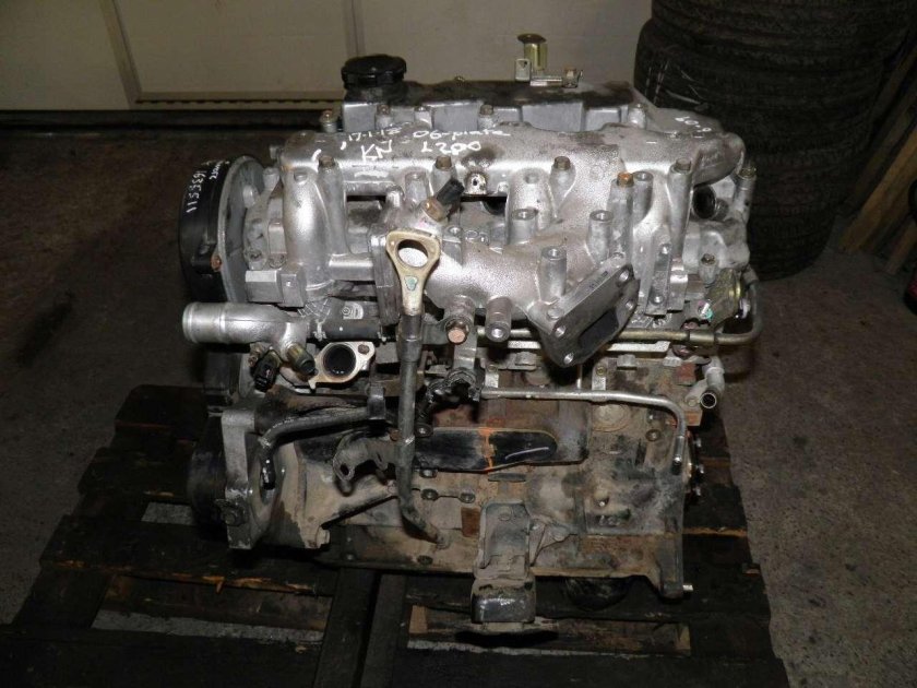 Двигатель Mitsubishi l200