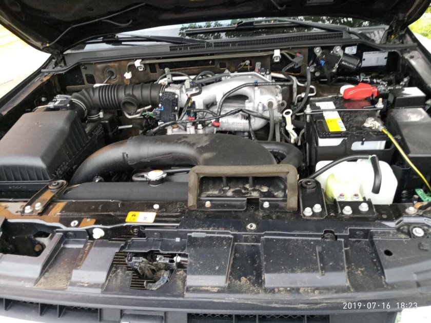 Митсубиси Паджеро 4 под капотом