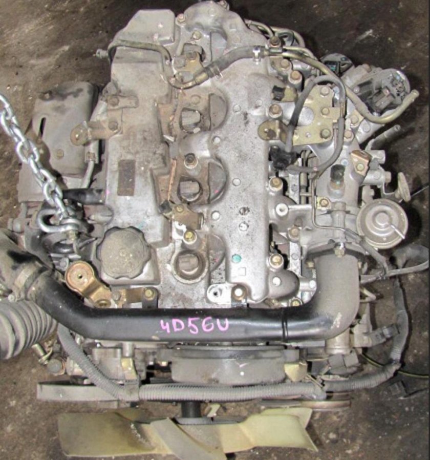 Двигатель Mitsubishi 4d56