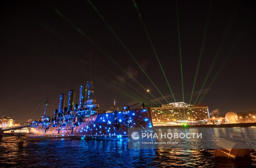 Крейсер Аврора в Санкт-Петербурге