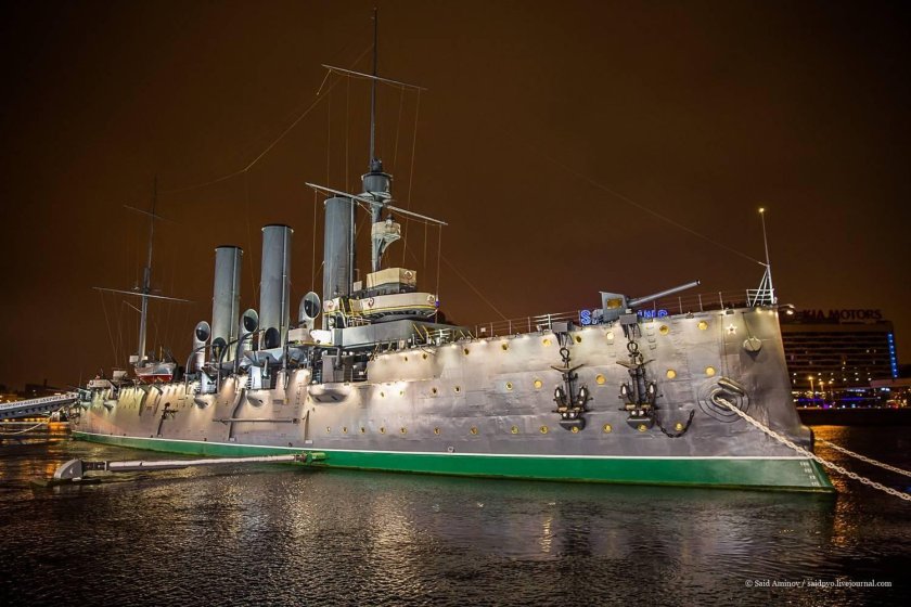 Крейсер Аврора в Санкт-Петербурге