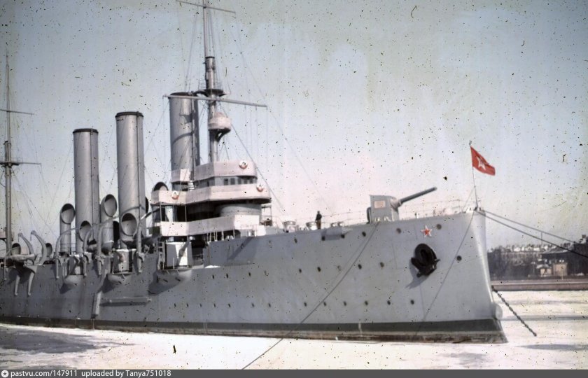 Крейсер Аврора в Ленинграде