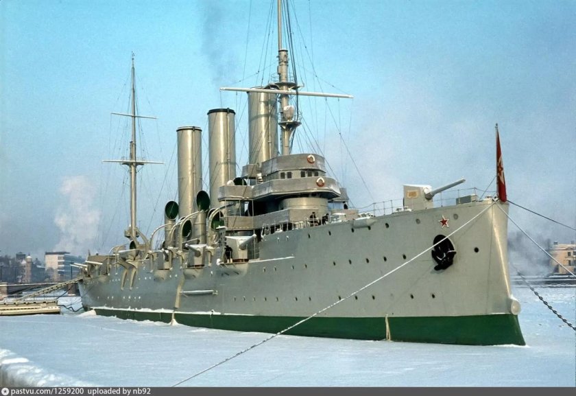 Крейсер Аврора в Ленинграде