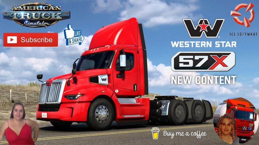 Western Star 57x грузовик
