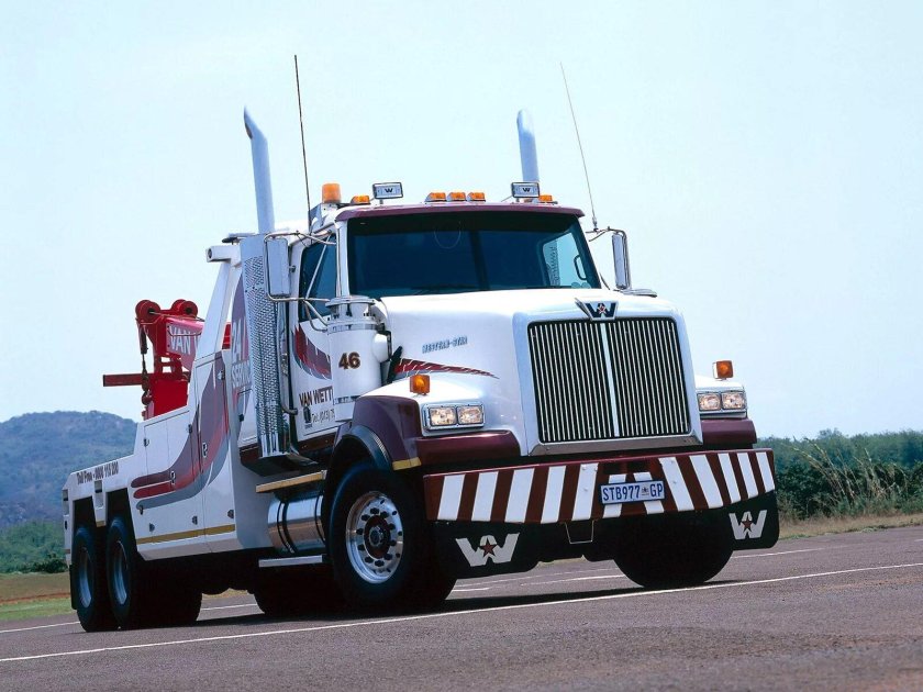 White Western Star 4964 тягач