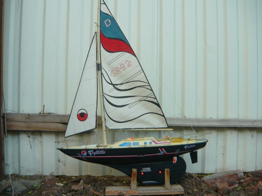 Парусно-моторная яхта Арлекин СССР