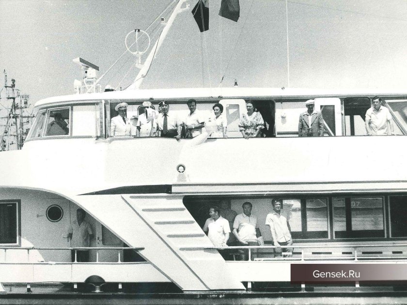 Яхта Брежнева