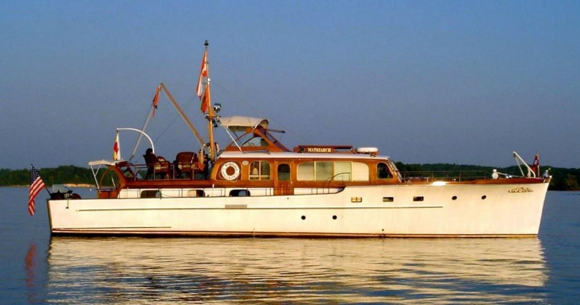 Яхты классические моторные эксплорер