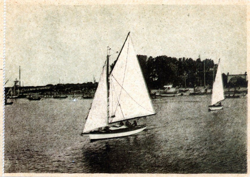 Яхты на фотографиях Крыма конец 19 века