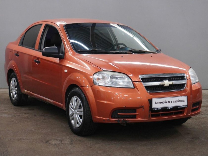Chevrolet aveo i рестайлинг