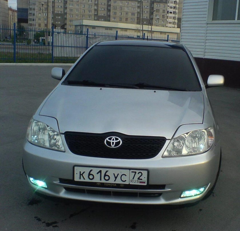 Королла 120 с противотуманками