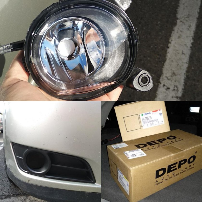 ПТФ led Corolla 120