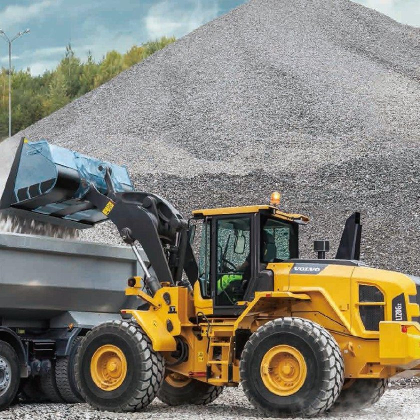 Фронтальный погрузчик volvo